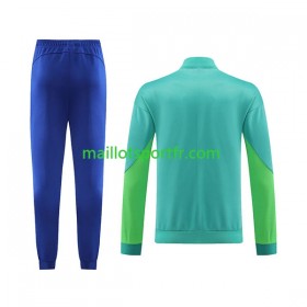 Brésil Ensemble Vestes d'entrainement Vert 2023/24